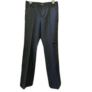 Eddie Bauer Wrinkle Resistant Cotton Black Trousers size 6 Tall